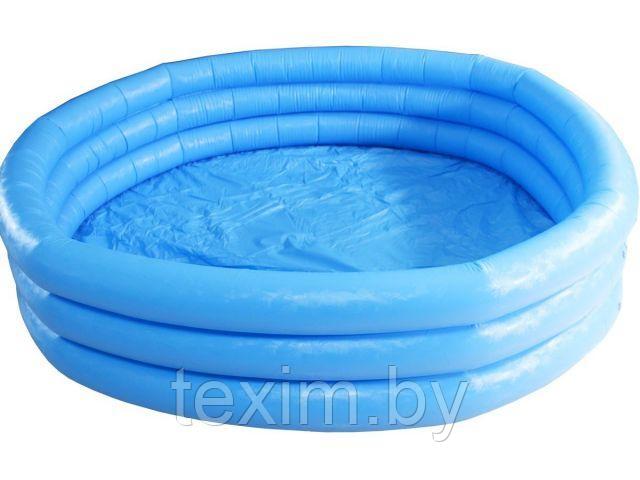 Надувной детский бассейн Crystal Blue, 168х38 см, INTEX (от 2 лет) - фото 1 - id-p223756658