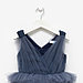 Платье нарядное для девочки KAFTAN, рост 98-104 см (30), цвет серо-синий, фото 10