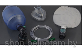 Мешок дыхательный типа "Амбу" 1650 мл для взрослого однократного применения, Plasti Med - Турция