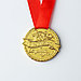 Медаль на ленте «Выпускник», размер 5,5 х 5 см, фото 3