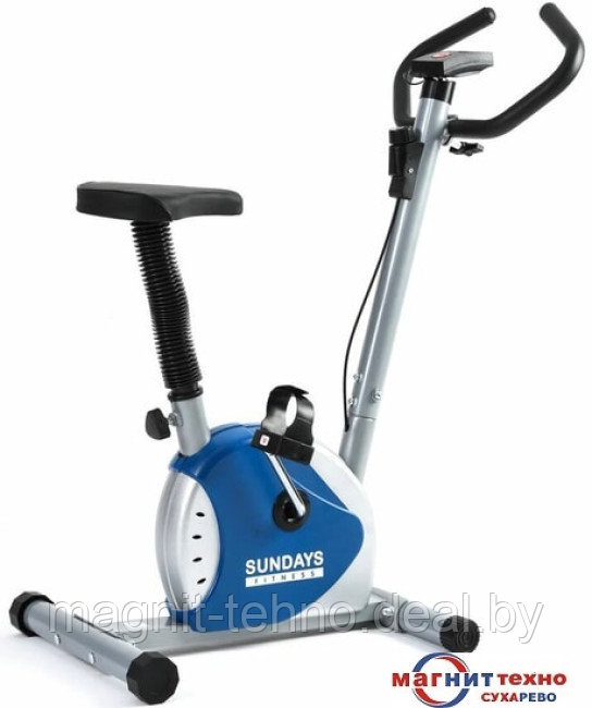 Велотренажер Sundays Fitness ES-8001 (синий) - фото 1 - id-p223765490