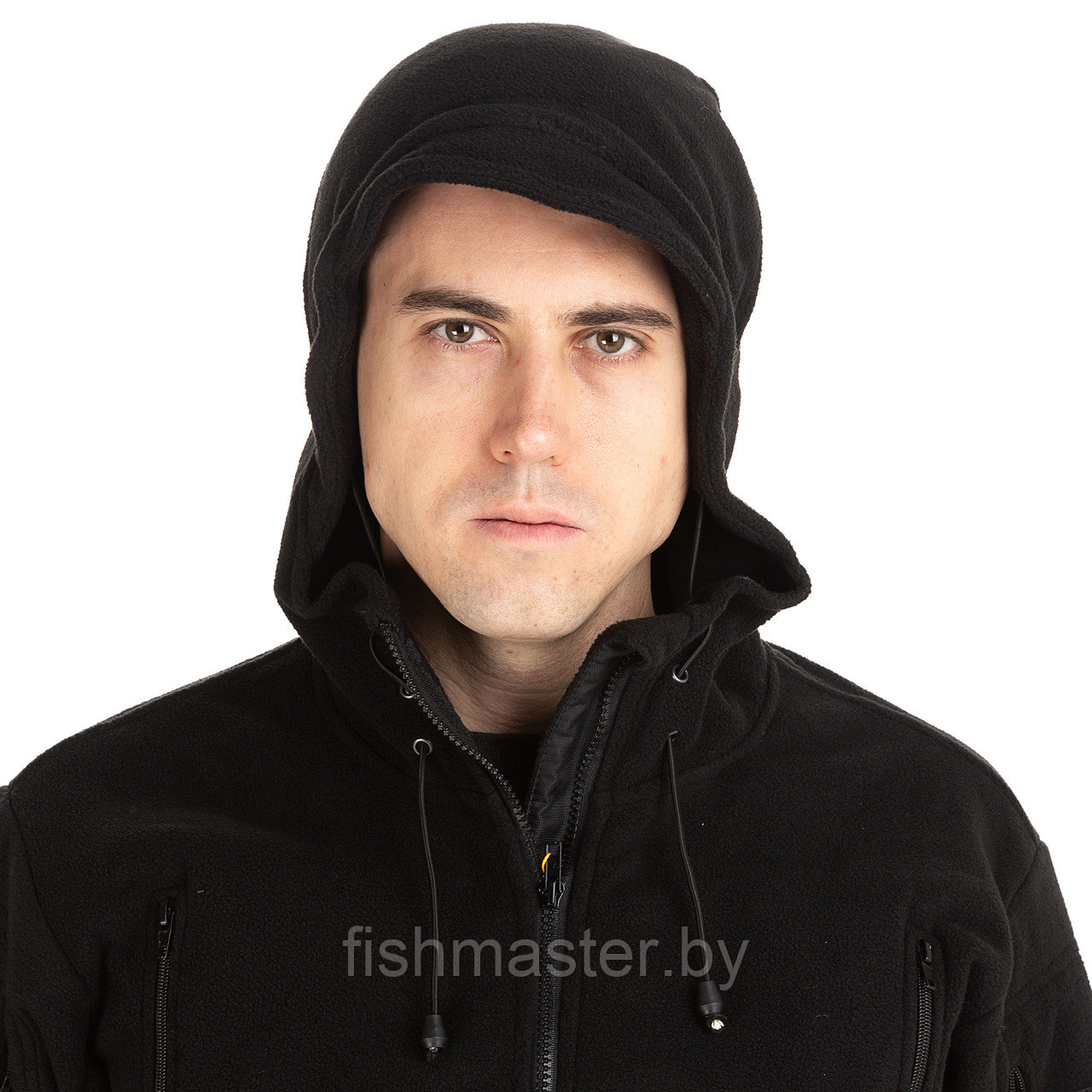 Куртка флисовая HUNTSMAN Камелот цвет Черный ткань Polarfleece 48-50/176 - фото 4 - id-p222269990