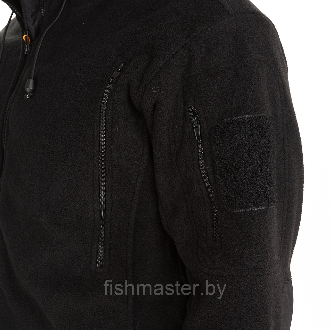 Куртка флисовая HUNTSMAN Камелот цвет Черный ткань Polarfleece 48-50/176 - фото 7 - id-p222269990