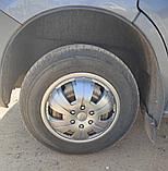 Колпаки колесные выпуклые R16 передние на газель мерседес ивеко фиат пластиковые, серебристый (2шт), фото 2