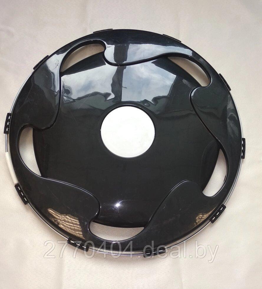 Колпак на диск колеса R-17,5 задний пластиковый цвет черный на Грузовые АВТО - фото 1 - id-p223765960