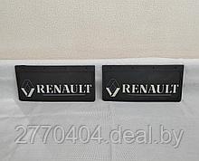 Брызговик 42х20см Renault Master резиновый задний на крыло Рено Мастер (комплект 2шт)