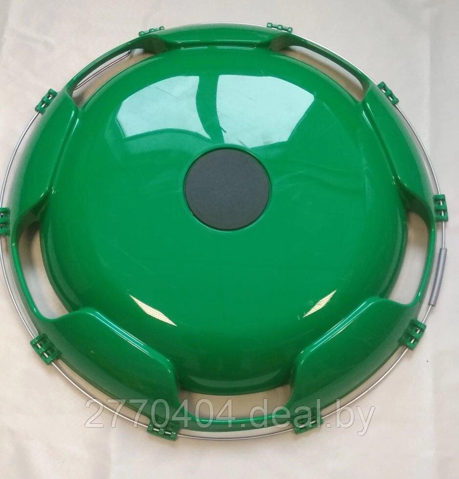 Колпак на диск колеса R-22,5 передний пластиковый цвет зеленый на Грузовые АВТО - фото 1 - id-p223766354