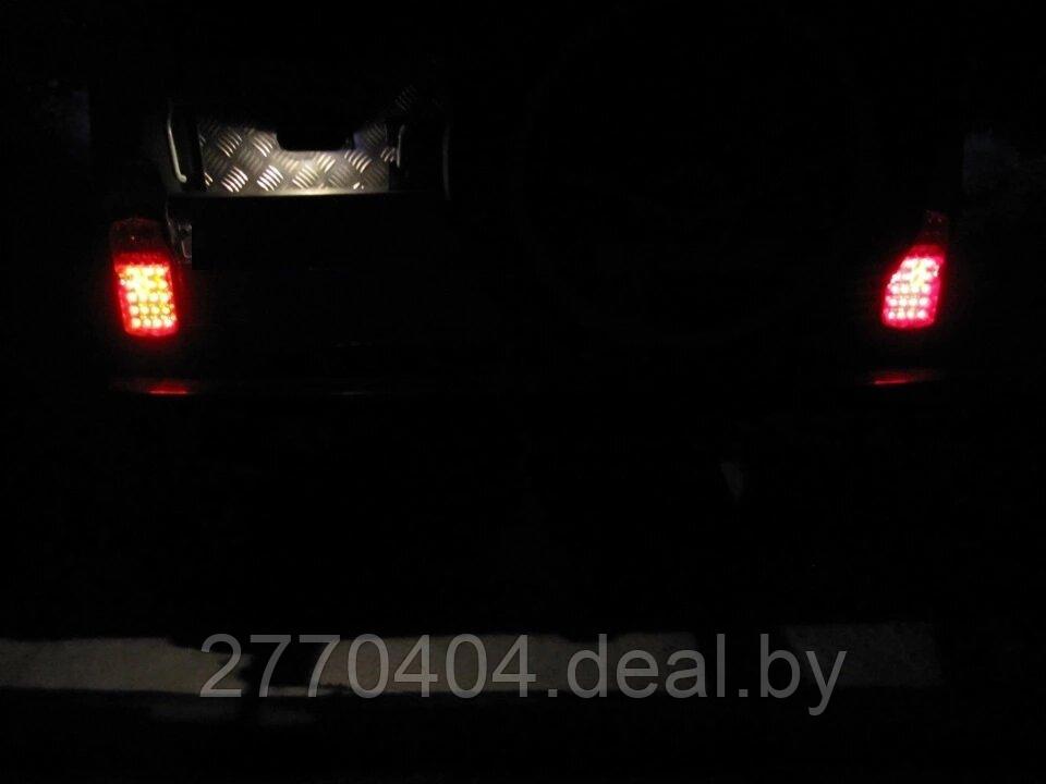 Фонарь задний Левый УАЗ 12V LED светодиодный c проводом, легковой-прицеп - фото 3 - id-p223766435
