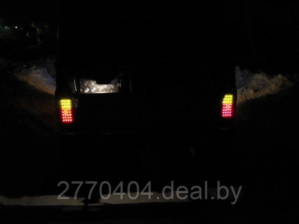Фонарь задний Правый УАЗ 12V LED светодиодный c проводом, легковой-прицеп - фото 2 - id-p223766436