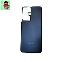 Задняя крышка (корпус) для Samsung Galaxy S21 Ultra , цвет: синий