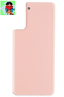 Задняя крышка (корпус) для Samsung Galaxy S21, цвет: розовый фантом