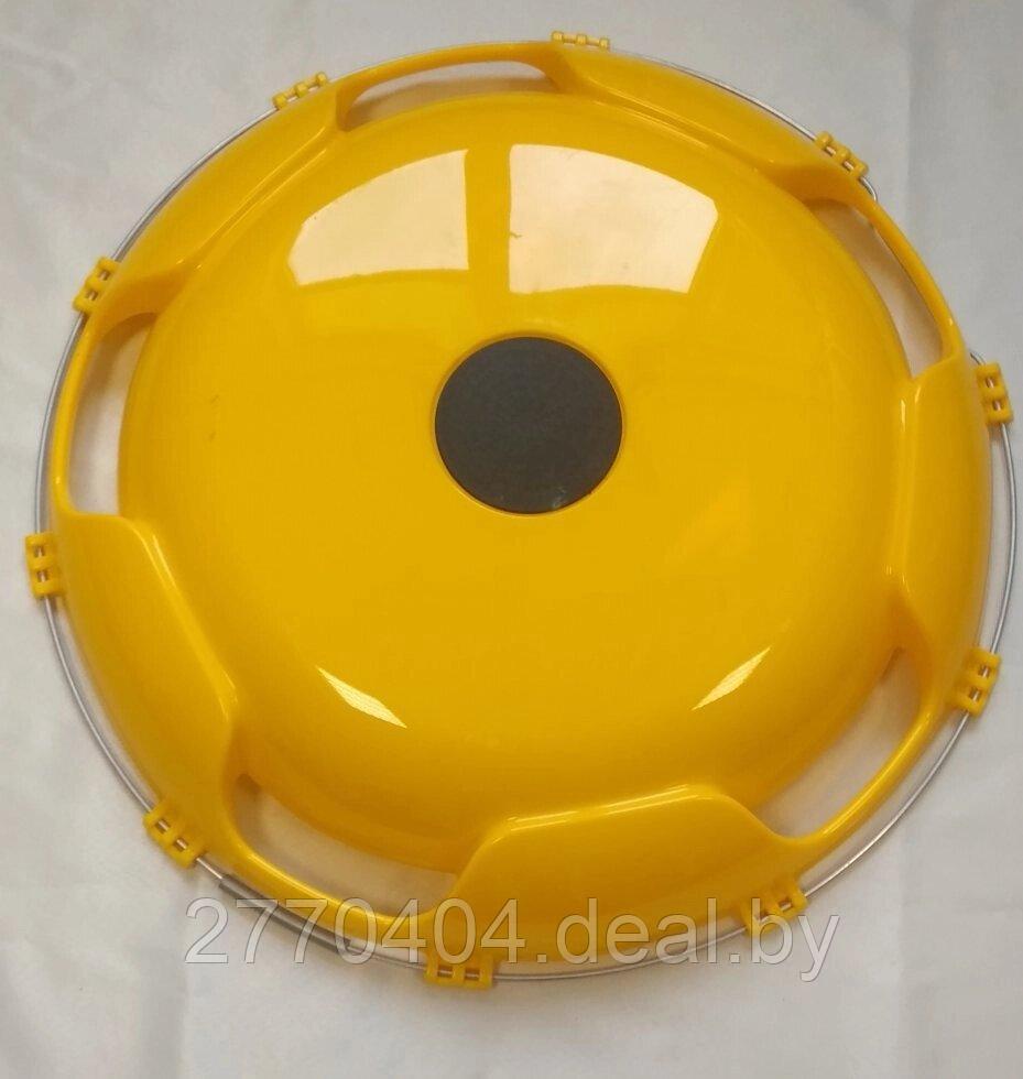 Колпак на диск колеса R-22,5 передний пластиковый цвет желтый на Грузовые АВТО - фото 1 - id-p223766506