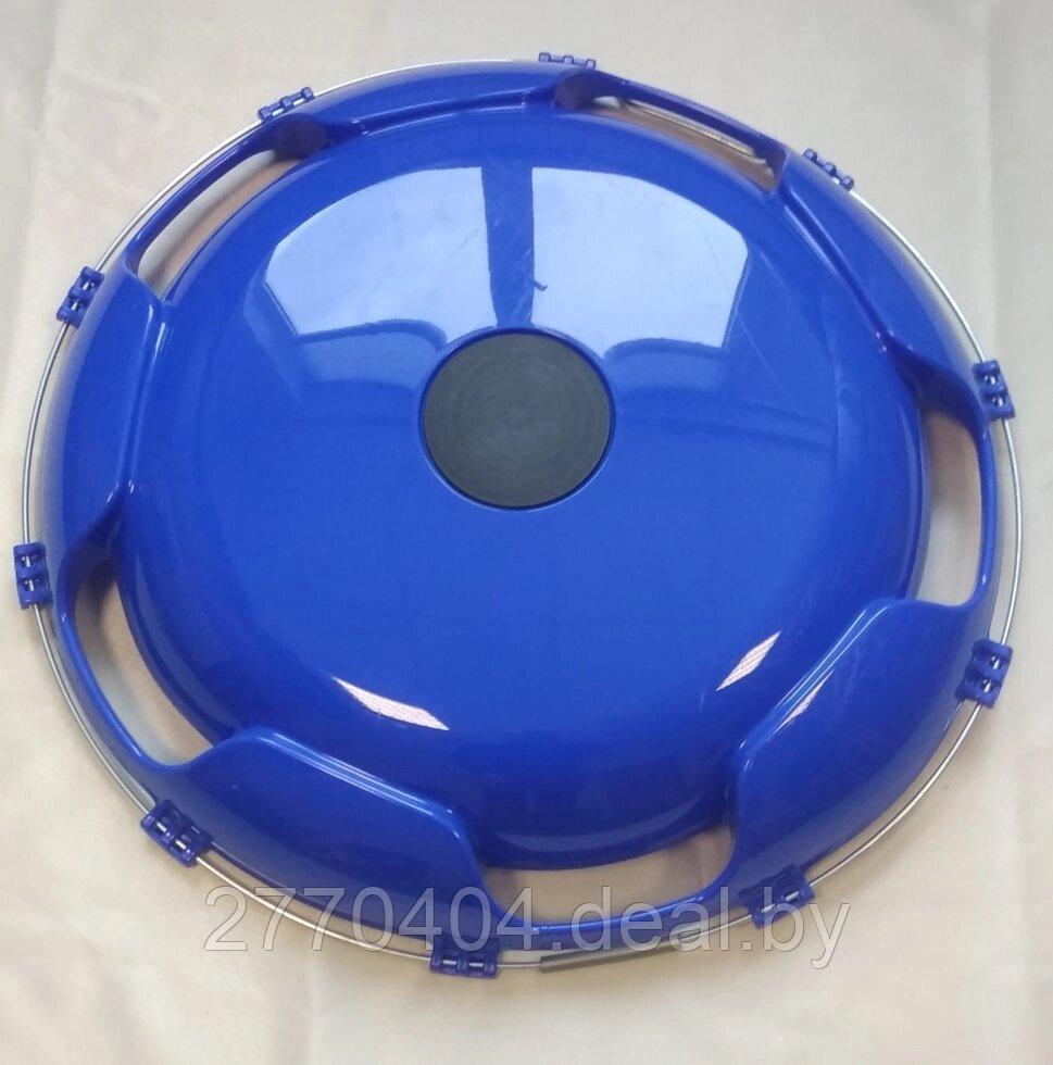 Колпак на диск колеса R-22,5 передний пластиковый цвет синий на Грузовые АВТО - фото 1 - id-p223766510