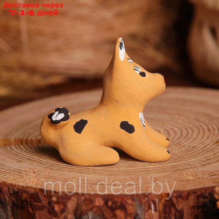 Сувенир "Собака", 3,5×4×5,5 см, каргопольская игрушка, микс - фото 7 - id-p223662440