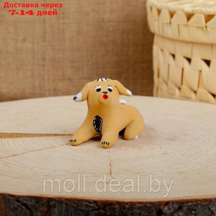 Сувенир "Собака", 3,5×4×5,5 см, каргопольская игрушка, микс - фото 8 - id-p223662440