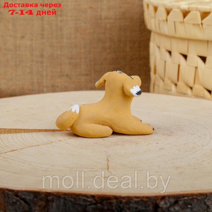 Сувенир "Собака", 3,5×4×5,5 см, каргопольская игрушка, микс - фото 9 - id-p223662440
