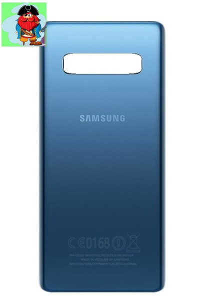 Задняя крышка (корпус) для Samsung Galaxy S10 (SM-G973), цвет: синий - фото 1 - id-p223767160