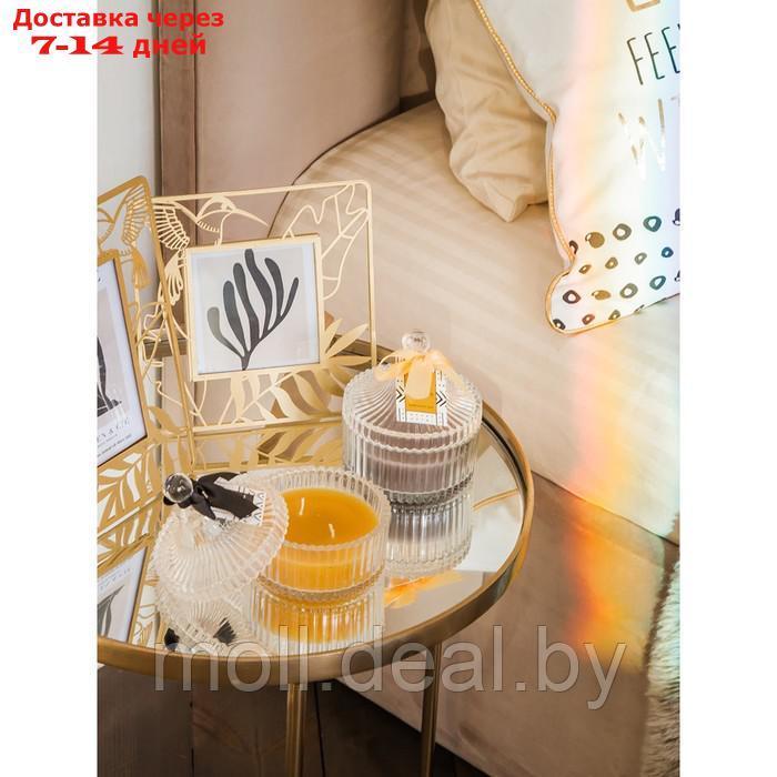 Свеча ароматическая в стекле BUTTER CAKE & VANILLA, 10.5×12 см - фото 2 - id-p223667411