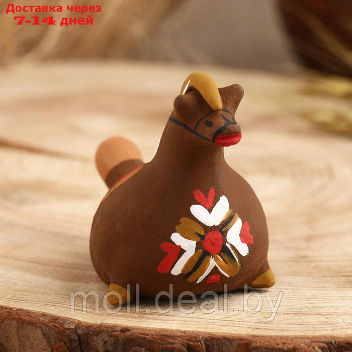 Сувенир"Свистулька-конь", каргопольская игрушка