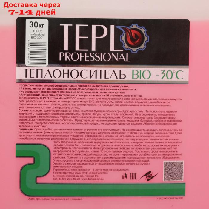 Теплоноситель TEPLO Professional BIO - 30, основа глицерин, 30 кг - фото 2 - id-p223665620