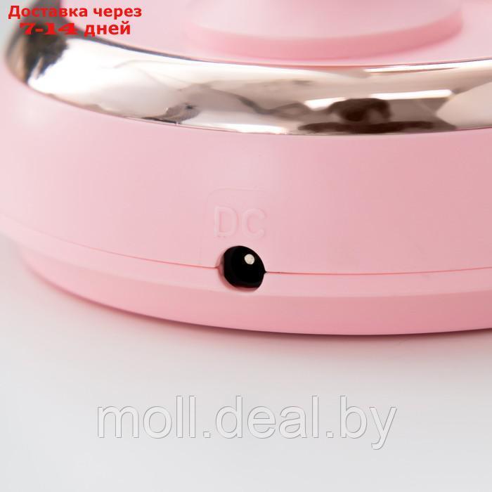 Настольная лампа "Тедди" LED 3Вт АКБ USB розовый 9х13,5х40 см - фото 2 - id-p223663230