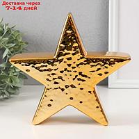 Копилка керамика "Золотая звезда" 19,5х5,5х19,5 см