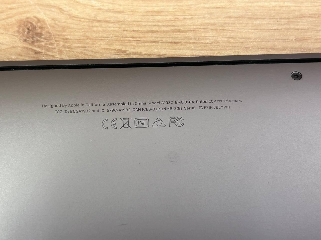 Ноутбук Apple MacBook Air 13'' 2019 MVFH2 (а.83-008400) - фото 6 - id-p223768402