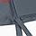 Подушка на шезлонг Этель 55*190+2 см, цв. графитовый, оксфорд с ВМГО, 100% полиэстер, фото 3