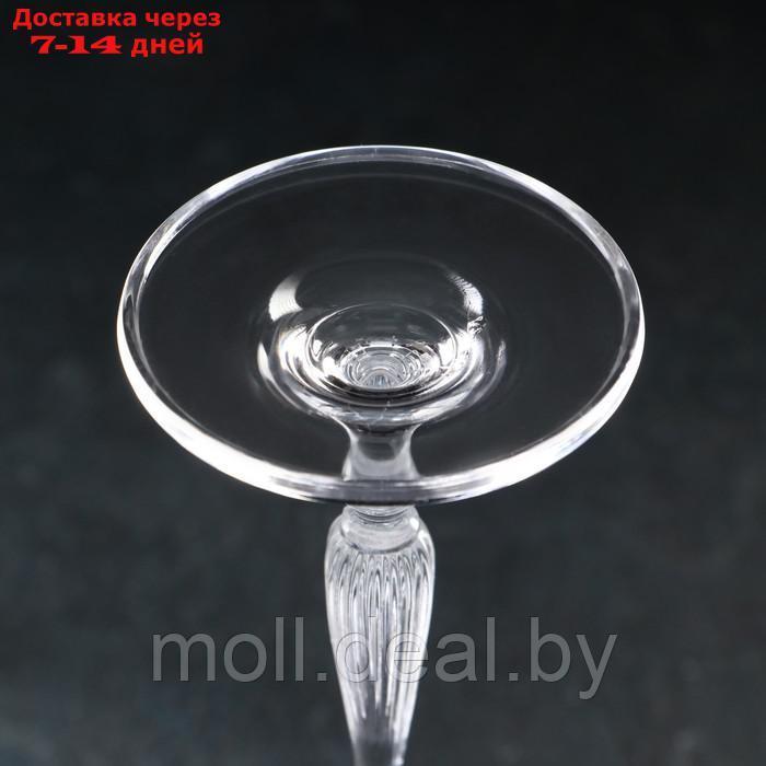 Набор бокалов для шампанского 190 мл "Fregata optic", 6 шт - фото 3 - id-p223663398