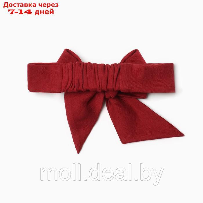 Платье и повязка Крошка Я Cherry Red, рост 68-74, вишневый - фото 6 - id-p223667712