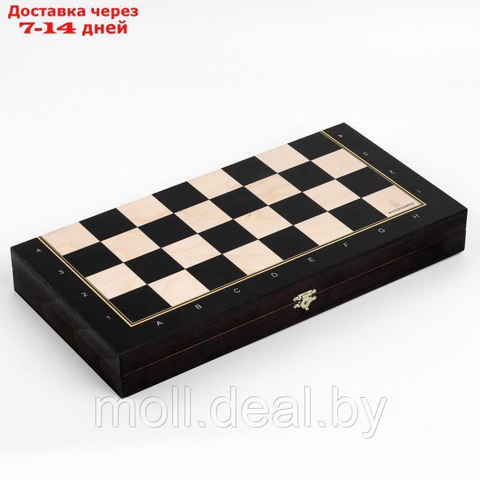 Шахматы "Модерн", складные, фигуры утяжеленные, буковая доска 40 х 40 см - фото 5 - id-p223667843