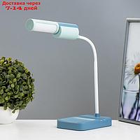 Настольная лампа "Лансер" LED 3,5Вт USB АКБ зелёный 11х15х45 см