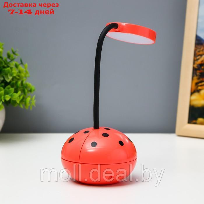 Настольная лампа "Жучок" LED 3Вт USB АКБ МИКС 8,5х8,5х25,5 см - фото 9 - id-p223663501