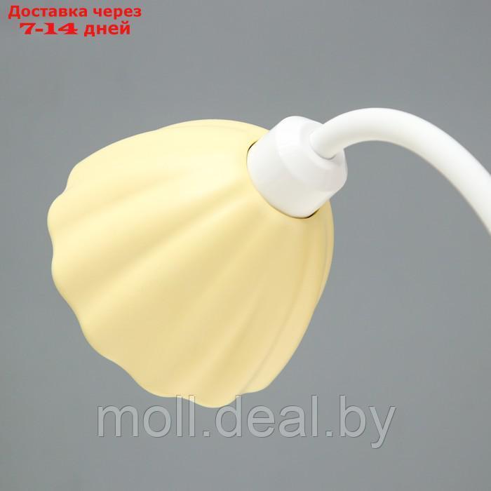 Настольная лампа "Лайни" LED 2Вт USB АКБ жёлтый 10,5x10,5x37 см - фото 2 - id-p223663506