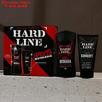 HARD LINE, набор "Ярость вулкана", гель для душа, 250 мл и гель для бритья, 110 мл