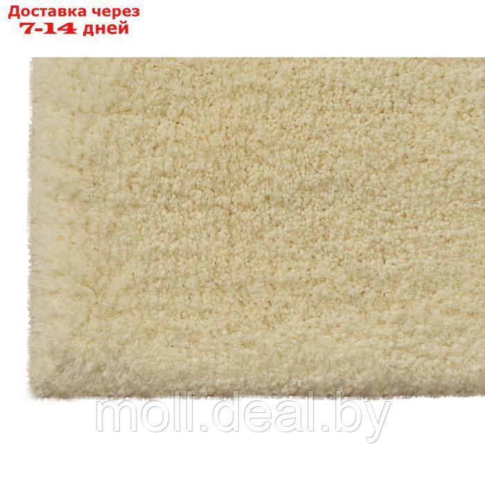 Набор ковриков для ванной, размер 60х100 см, 50х70 см, цвет крем - фото 2 - id-p223668012