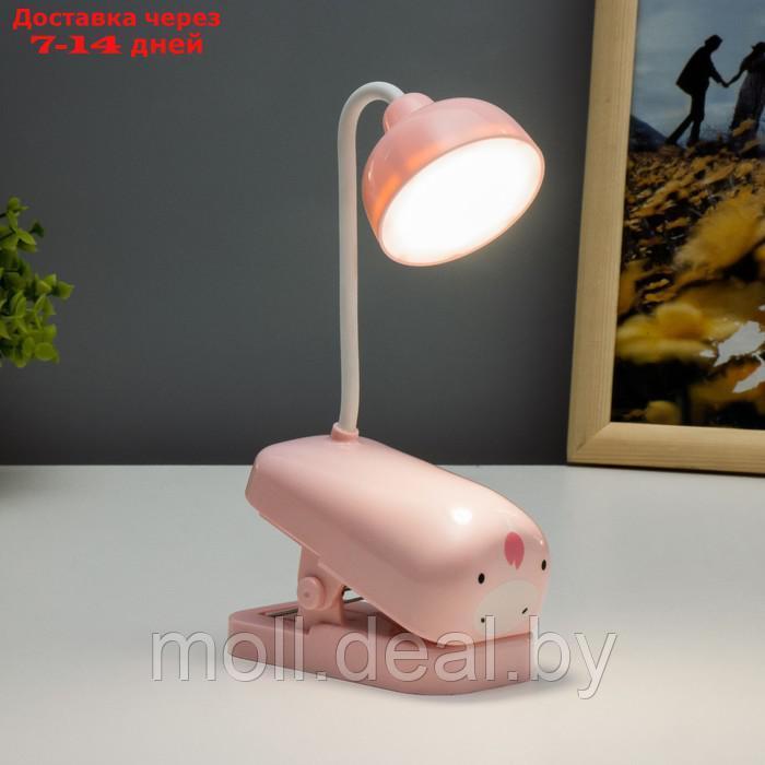 Настольная лампа на прищепке "Мультяши" LED 3Вт USB АКБ МИКС 5,7х10,5х25 см - фото 4 - id-p223663605