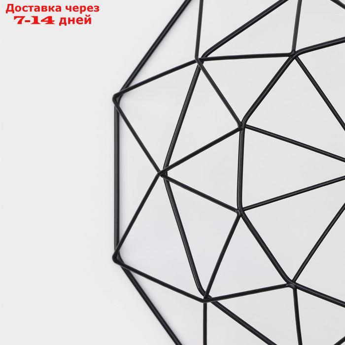 Ваза для фруктов Доляна "Геометрия", 25×25×8 см, цвет МИКС - фото 5 - id-p223666934