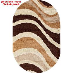 Ковёр овальный Shaggy ultra s700, размер 100x200 см, цвет beige-brown