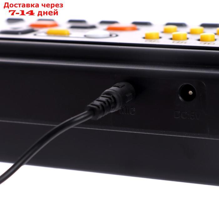 Синтезатор "Музыкальный взрыв", 49 клавиш, работает от батареек - фото 3 - id-p223667298