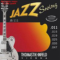 Струны для акустической гитары Thomastik JS111 Jazz Swing, Light, сталь/никель, 11-47