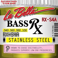 Струны для бас-гитары La Bella RX-S4A RX Stainless 40-100