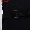 Сумка мужская, 2 отдела на молниях, 2 наружных кармана, регулируемый ремень, цвет чёрный, фото 5