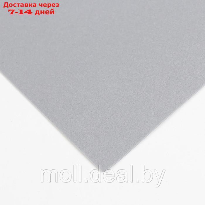 Фоамиран "Серый" 1 мм набор 10 листов 50х50 см - фото 2 - id-p223648779