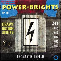 Комплект струн для электрогитары Thomastik RP111 Power-Brights Heavy Bottom 11-53