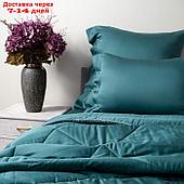 Одеяло, размер 220х240 см, цвет зелёный