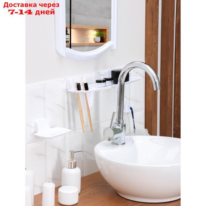 Набор для ванной комнаты "Berossi 46", цвет белый - фото 6 - id-p223664038