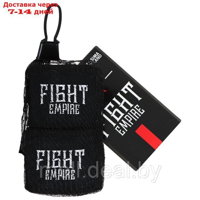 Бинт боксёрский FIGHT EMPIRE 3 м, цвет чёрный - фото 3 - id-p223664870