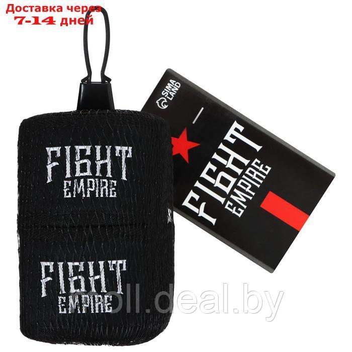 Бинт боксёрский FIGHT EMPIRE 4 м, цвет чёрный - фото 3 - id-p223664871