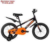 Велосипед 16" NOVATRACK JUSTER, чёрный